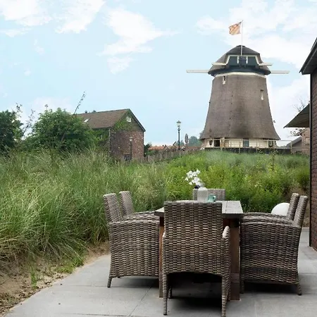 Casa de Férias Zicht Op De Molen By Droomvilla Egmond aan den Hoef
