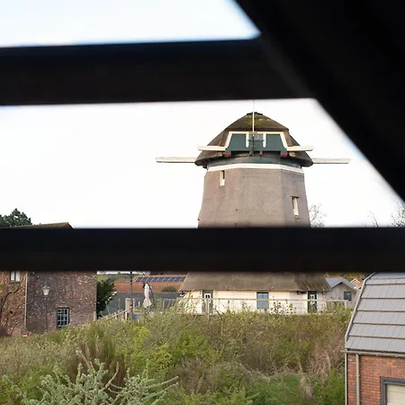 Casa de Férias Zicht Op De Molen By Droomvilla Egmond aan den Hoef